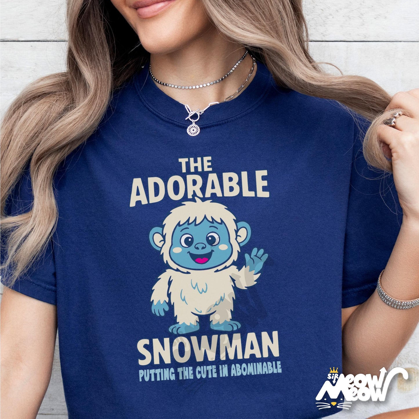 Adorable Snowman Shirt Cute Yeti Tee Funny Abominable Snowman Shirt Cryptid T Shirt Winter Mythical Creature Tee Kawaii Sasquatch Gift Graphic Tee – Feel-Good Design · Trending Graphic Apparel