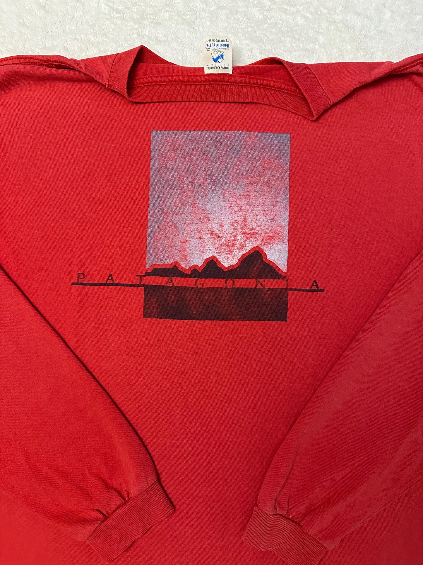 Vintage 1990s 90s Patagonia Beneficial T39s Graphic Long Sleeve T Shirt XL XXL Graphic Tee – Feel-Good Design · Top Pick For Any Outfit