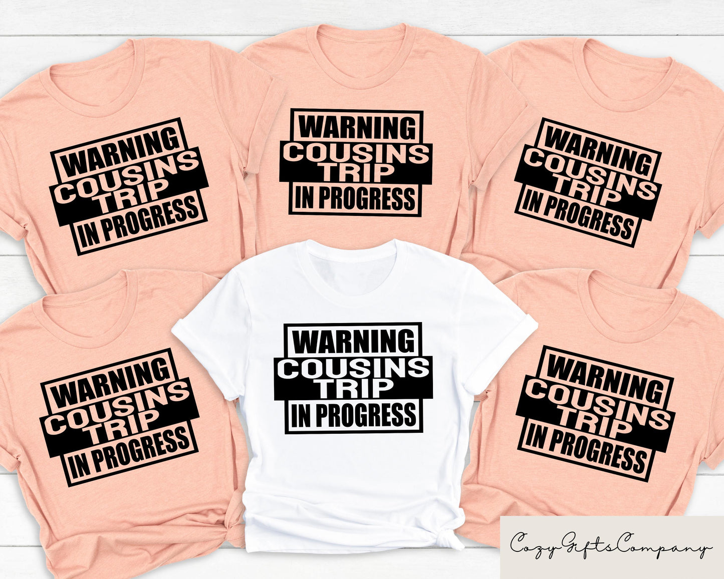 Warning Cousins Weekend In Progress T shirt Cousin Crew Shirt Retro Cousin Sweatshirt Cousin Matching Gift Cousins Weekend Tees Sweatshirt – Bold Style · Top Pick For Any Outfit