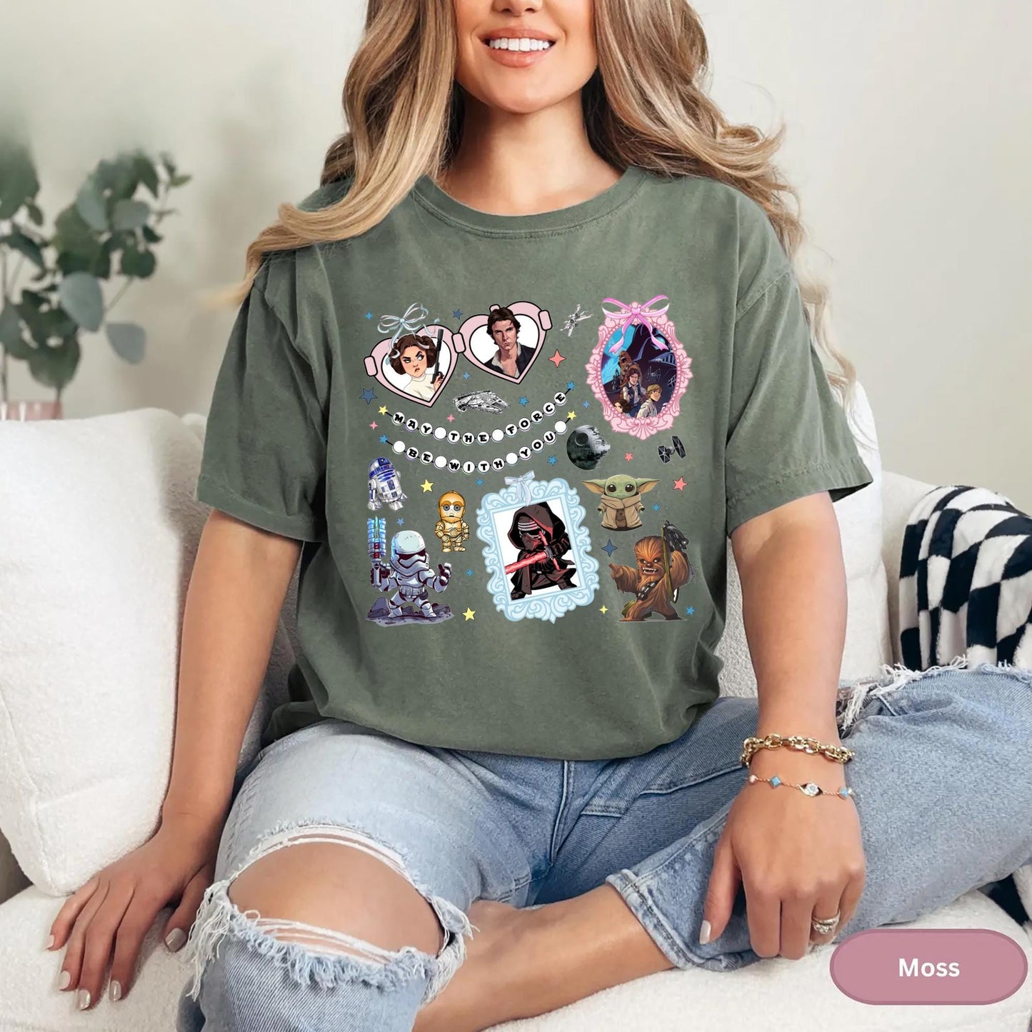 Star Wars Characters May The 4th Be With You Shirt Shirt Star Wars Day Shirt Disney Star Wars Shirt Graphic Tee – Everyday Comfort · Great Gift For Fans