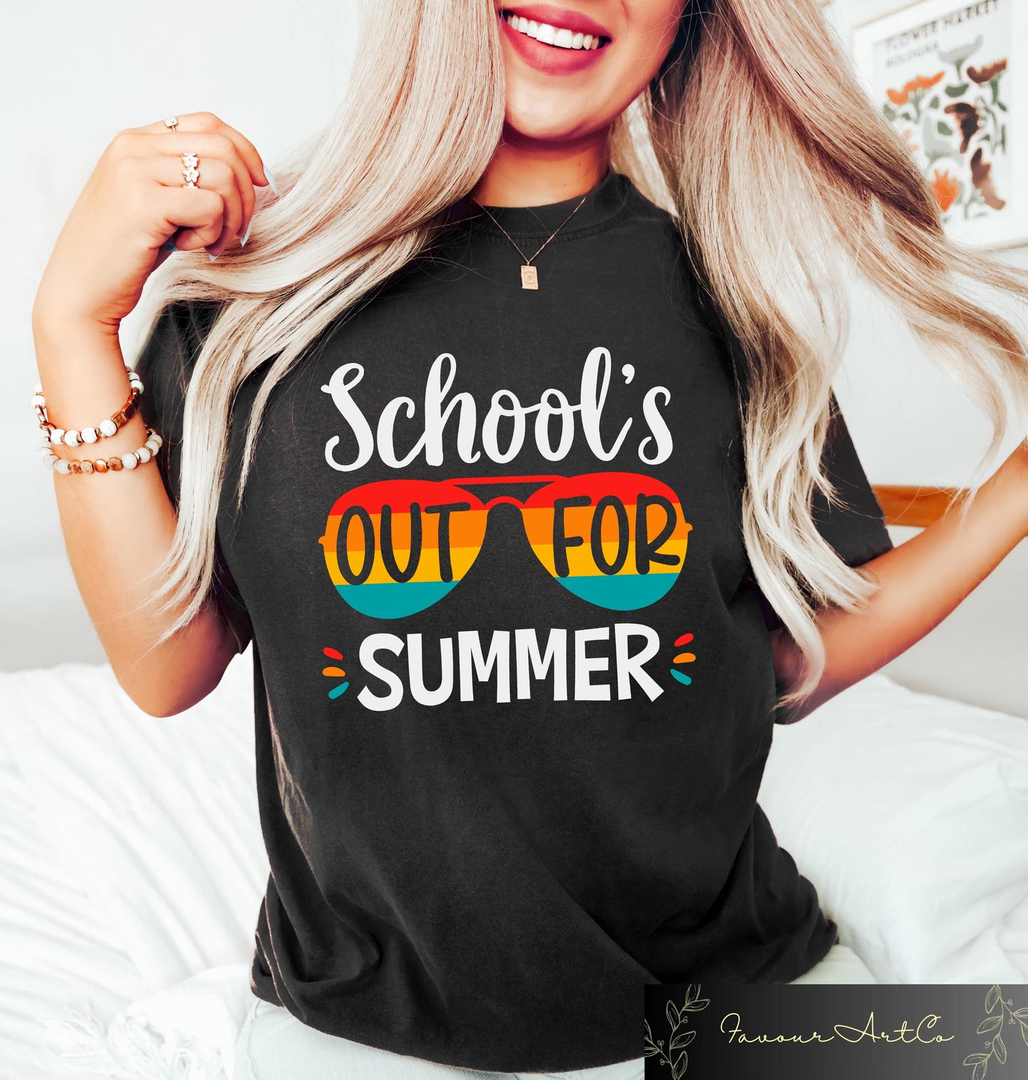 Last Day Of School T shirt Schools Out For Summer Shirt Teacher Summer Tee End Of School Outfit Summer Break Gift Teacher Life Outfit Graphic Tee – Cozy Vibes · Great Gift For Fans
