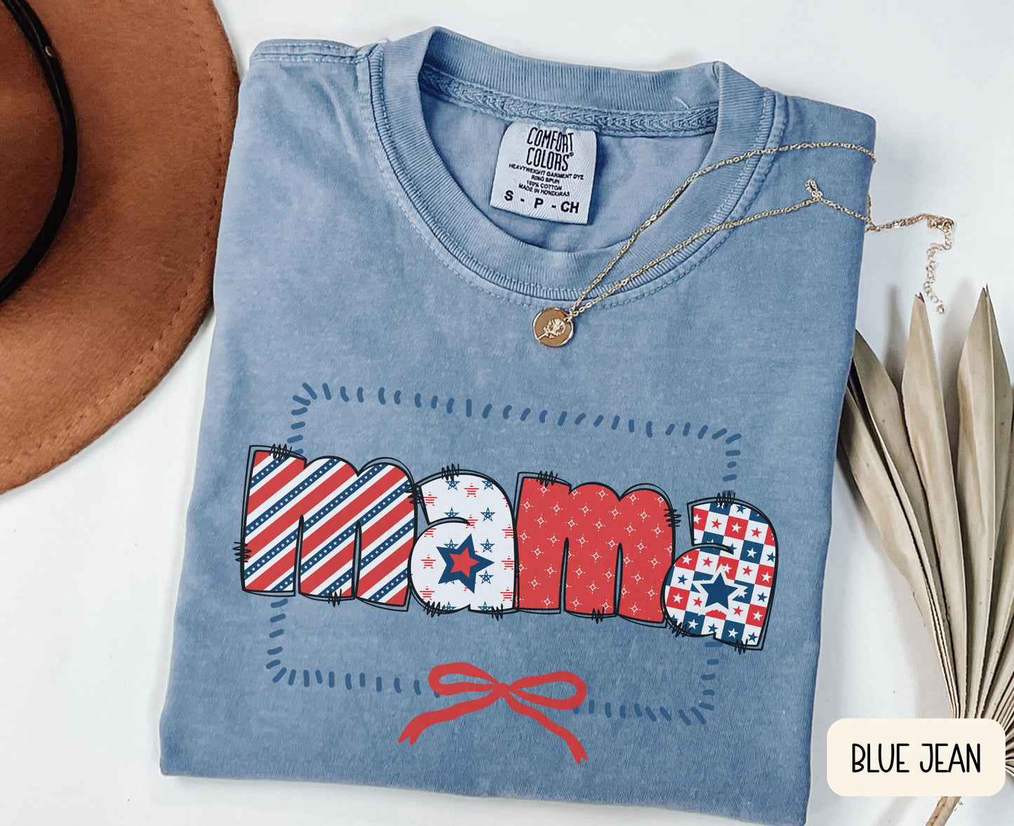 Patriotic Mama Shirt 4th of July Tee USA Mom Shirt Red White and Blue Mom Gift Summer Tee Stars and Stripes Tshirt Graphic Tee – Fan Favorite · Top Pick For Any Outfit