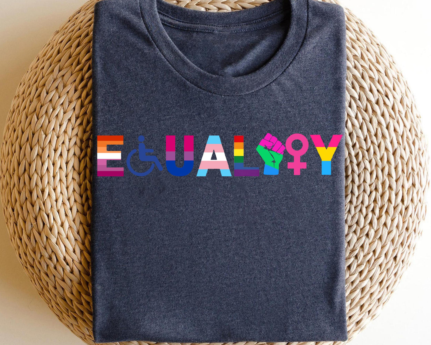 Equality Hurts No One T Shirt Black Lives Matter Equal Rights Pride Shirt LGBT ShirtSocial JusticeHuman Rights Anti Racism Gay Pride Graphic Tee – Aesthetic Look · High-Quality Print