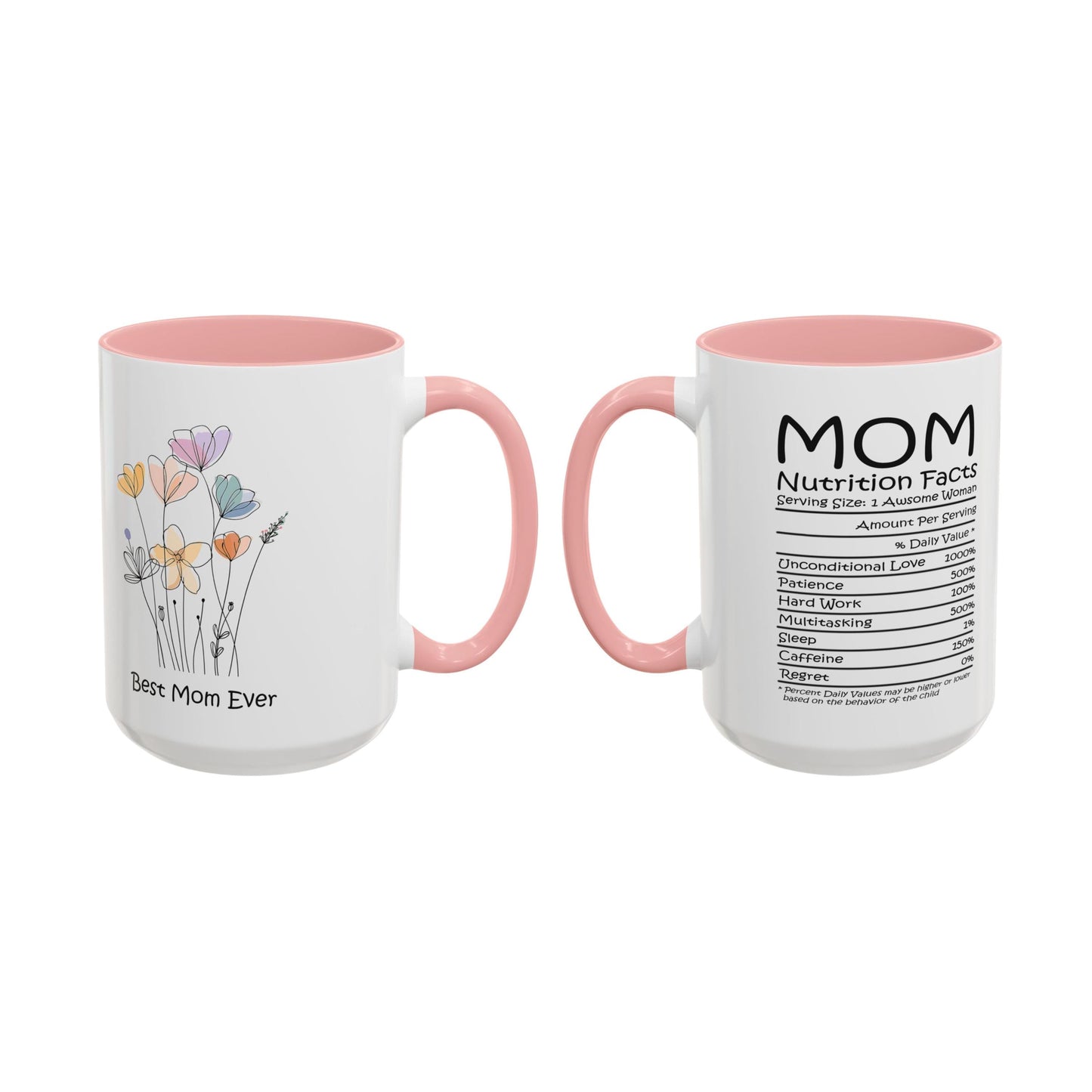 Floral Best Mom Coffee Mug Family Gift Mother39s Day Ceramic Tea Cup Inspirational Drinkware Unique Present Graphic Tee – Feel-Good Design · Perfect For Daily Wear