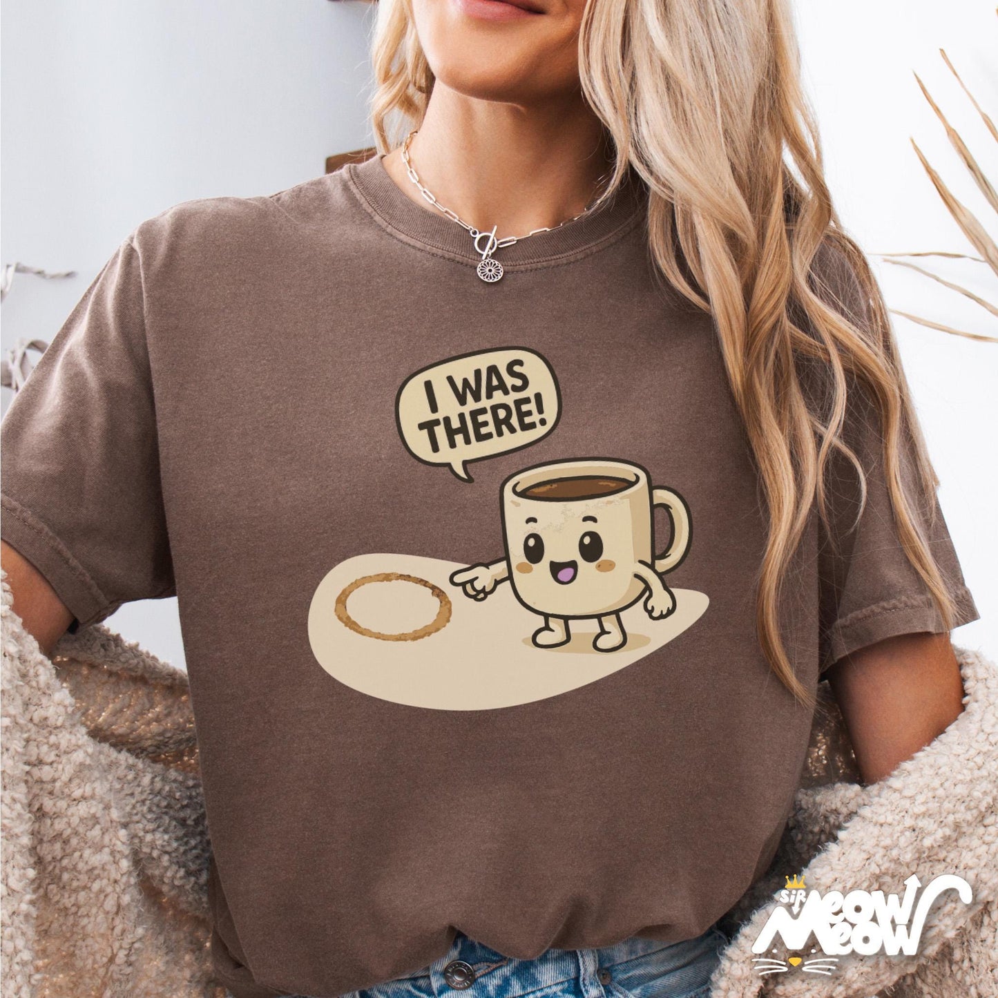 Funny Coffee Mug Shirt Kawaii Coffee Cup T Shirt Cute Barista Gift I Was There Coffee Ring Tee Graphic Tee – Warm & Stylish · Top Pick For Any Outfit