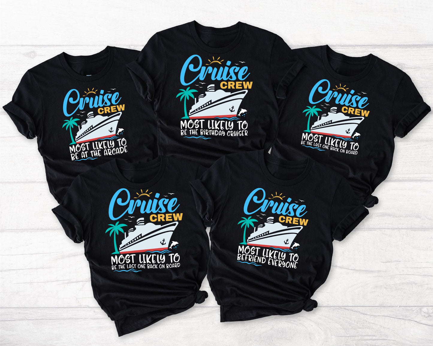 Custom Most Likely To Family Vacation Shirts Matching Family Vacay Shirts Funny Summer Cruise Group TeesVacay Mode ShirtSummer Shirts Graphic Tee – Soft Feel · Perfect For Daily Wear