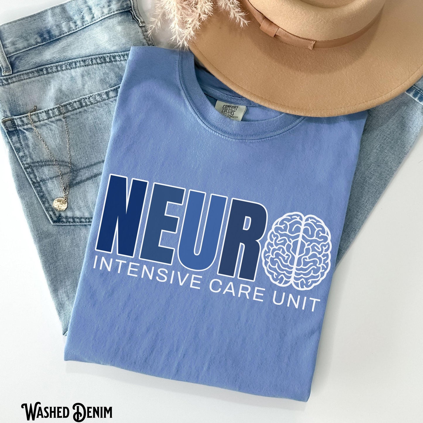 Neuro Intensive Care Unit Neuro ICU Shirt Neurology Tee Doctor Nurse Neurological RN NP Brain Neuroscience Gift Graphic Tee – Fan Favorite · Trending Graphic Apparel