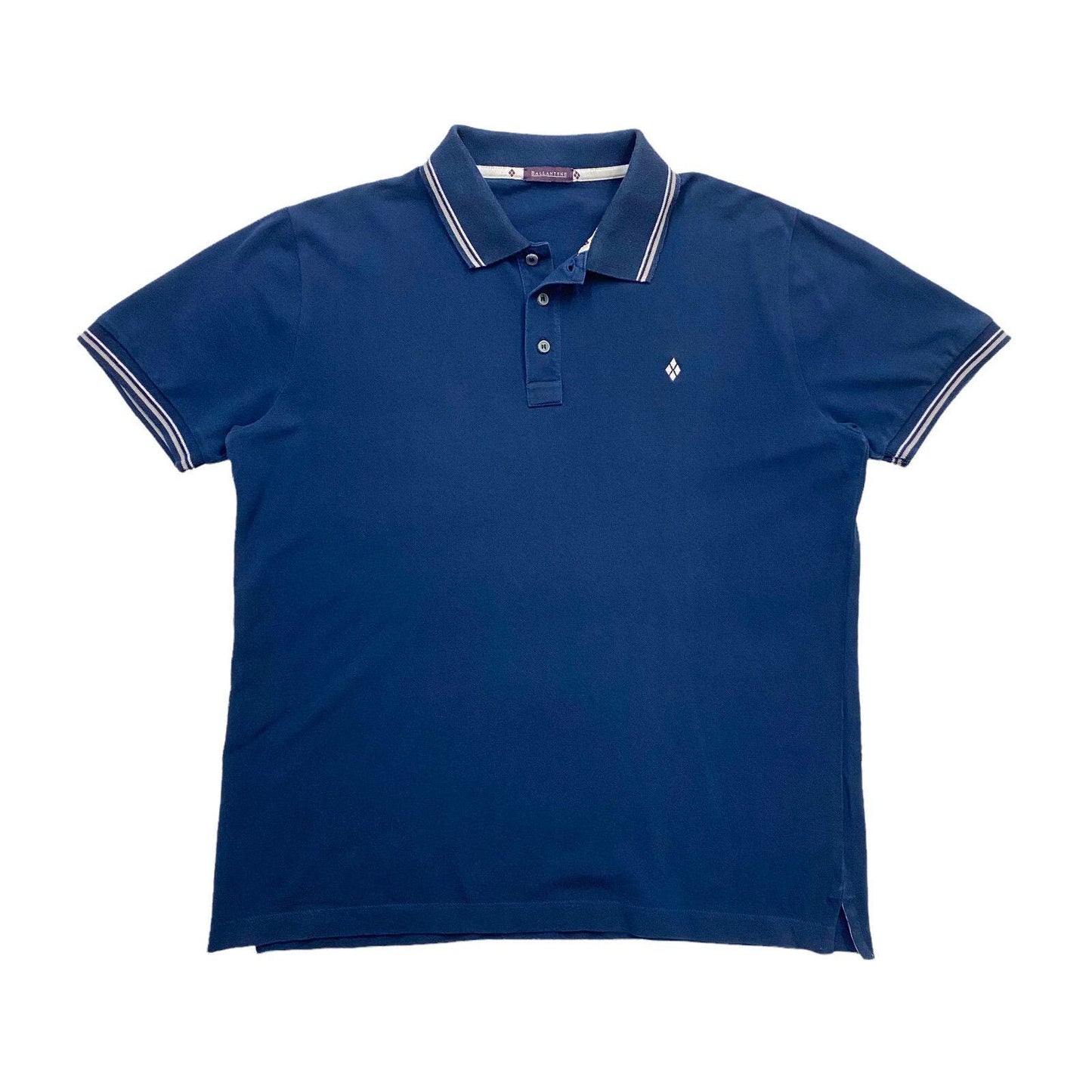 Ballantyne Mens Polo Shirt Vintage Luxury High End Designer Navy Blue VTG Graphic Tee – Easygoing Wear · Must-Have Style