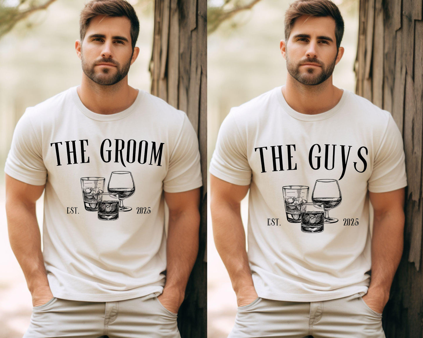 The Groom And The Guys Party Shirt Bachelorette Party Shirt Bachelorette Man Shirt Groomsmen Shirt Wedding Party Shirt Groom39s Friends Graphic Tee – Bold Style · Perfect For Daily Wear