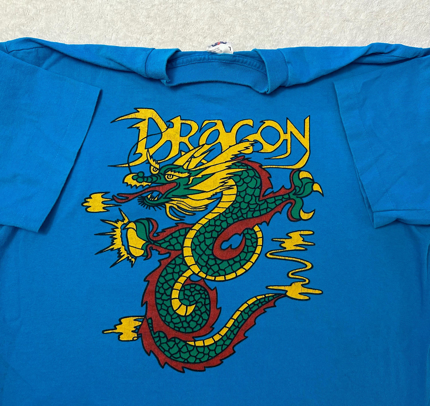 Vintage 1990s 90s Asia Asian China Japan Dragon Art Puff Print Pocket T Shirt L Graphic Tee – Everyday Comfort · Top Pick For Any Outfit