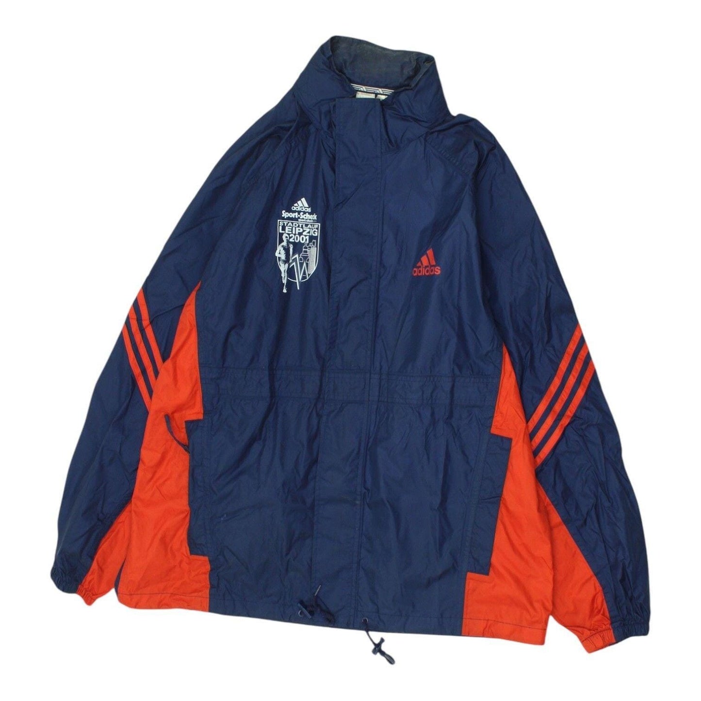 Stadtlauf Leipzig Adidas Jacket Vintage Mens Blue Running Sportswear Event Graphic Tee – Cozy Vibes · Great Gift For Fans