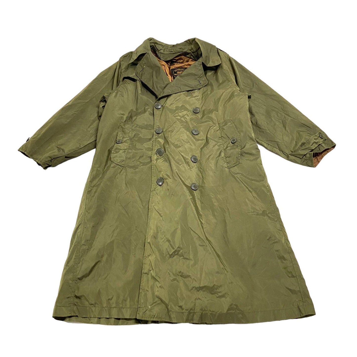 Avirex Officers Field Coat Vintage Designer Long Lined Green Nylon Trench VTG Graphic Tee – Cozy Vibes · Must-Have Style