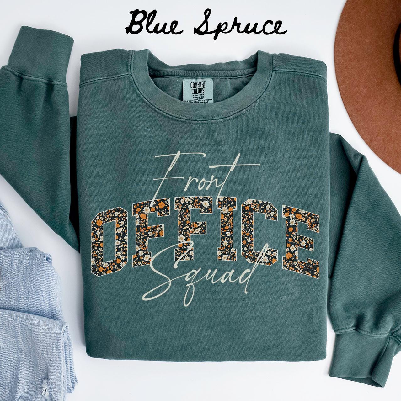 Front Office Squad Sweatshirt School Office Crewneck Secretary Shirt Administrative Assistant Staff Appreciation Gift Back to School Sweatshirt – Soft Feel · Perfect For Daily Wear