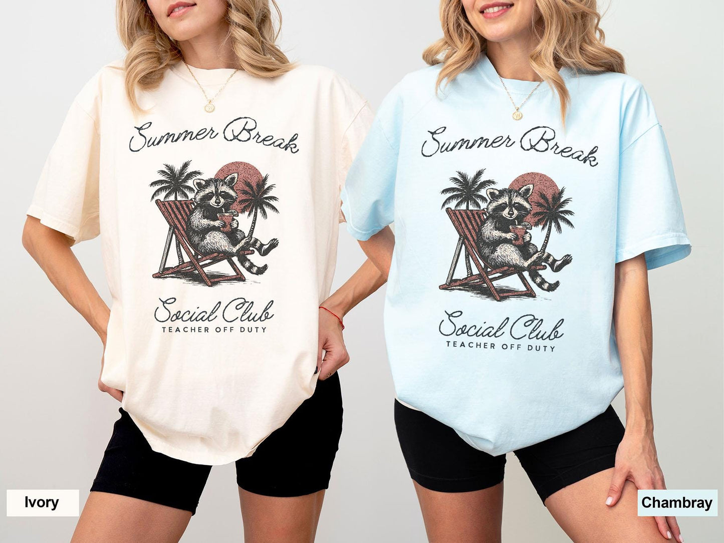 Comfort Colors Happy Last Day of School Shirt End of School Year Schools Out TShirt Funny Teacher Summer Tee Feral Raccoon Gift Graphic Tee – Feel-Good Design · Must-Have Style