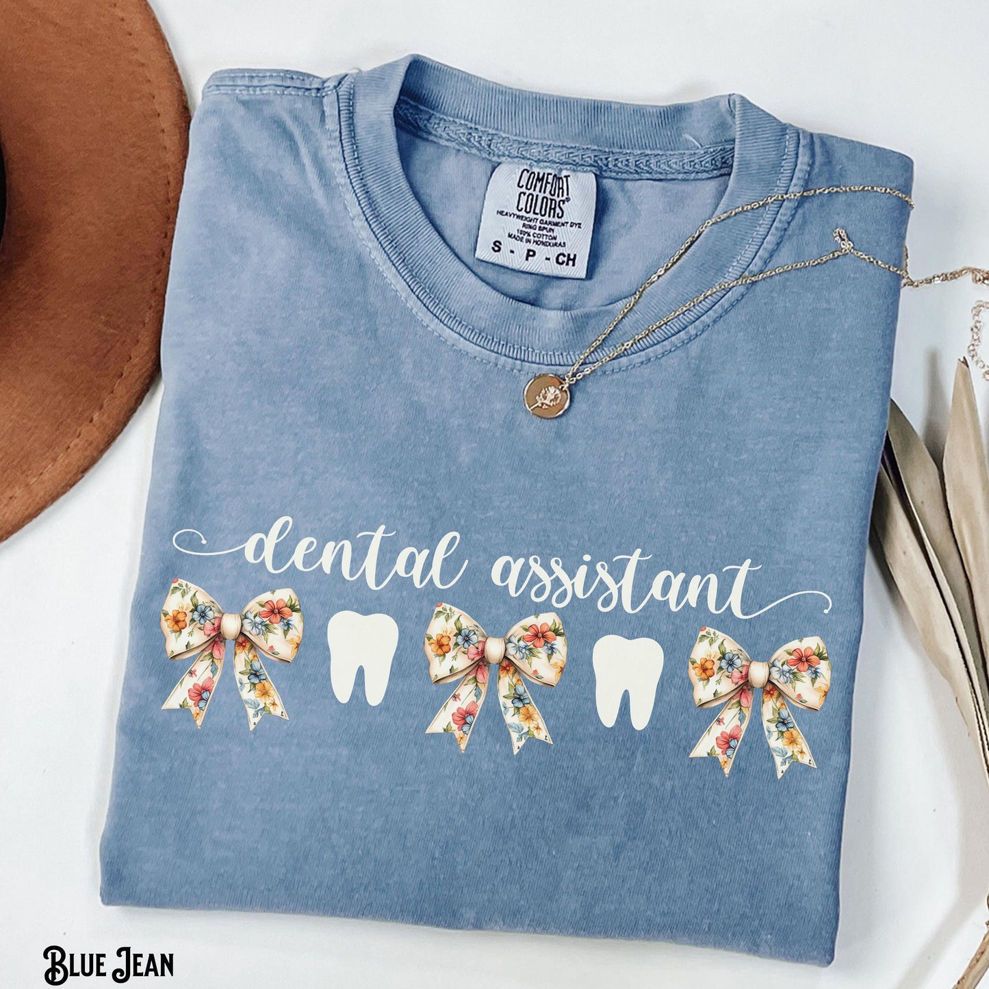 Dental Assistant Shirt Dental Assisting Tee RDA T Shirt Dentist Office Teeth Coquette Tshirt Bow Graduation Gift Graphic Tee – Everyday Comfort · Top Pick For Any Outfit