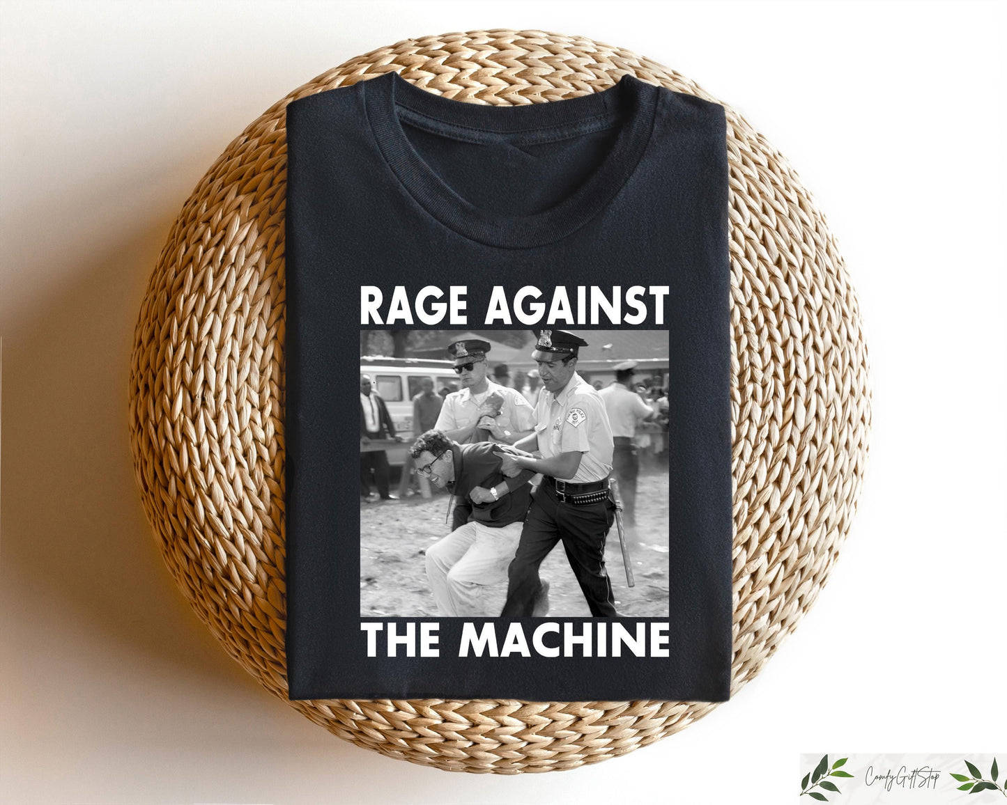 Retro Comfort Bernie Sanders Tshirt Rage Against The Machine Shirt 90s Political Gift 1963 Arrest Tee Resistance Shirt Protest Crewneck Graphic Tee – Warm & Stylish · Top Pick For Any Outfit
