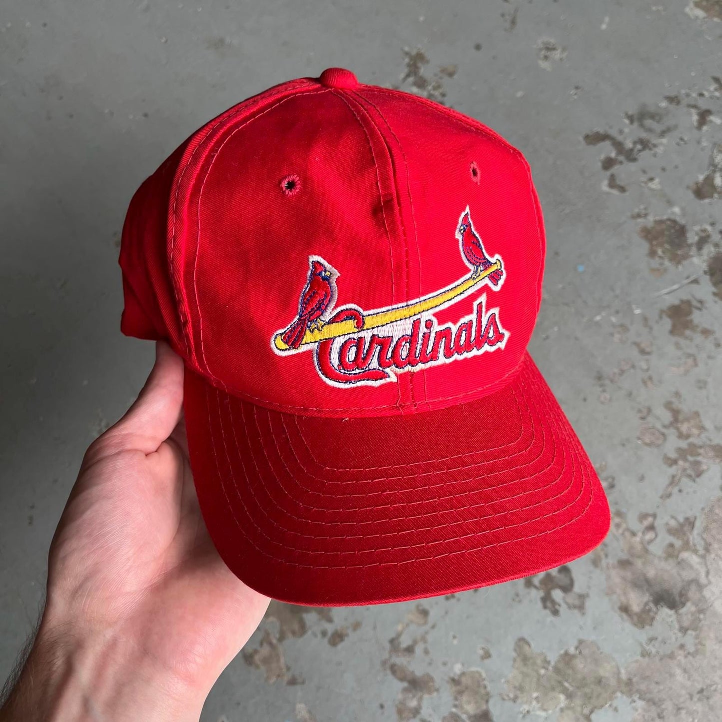 Vintage 90s St Louis Cardinals MLB The Game SnapBack Hat Graphic Tee – Feel-Good Design · Must-Have Style