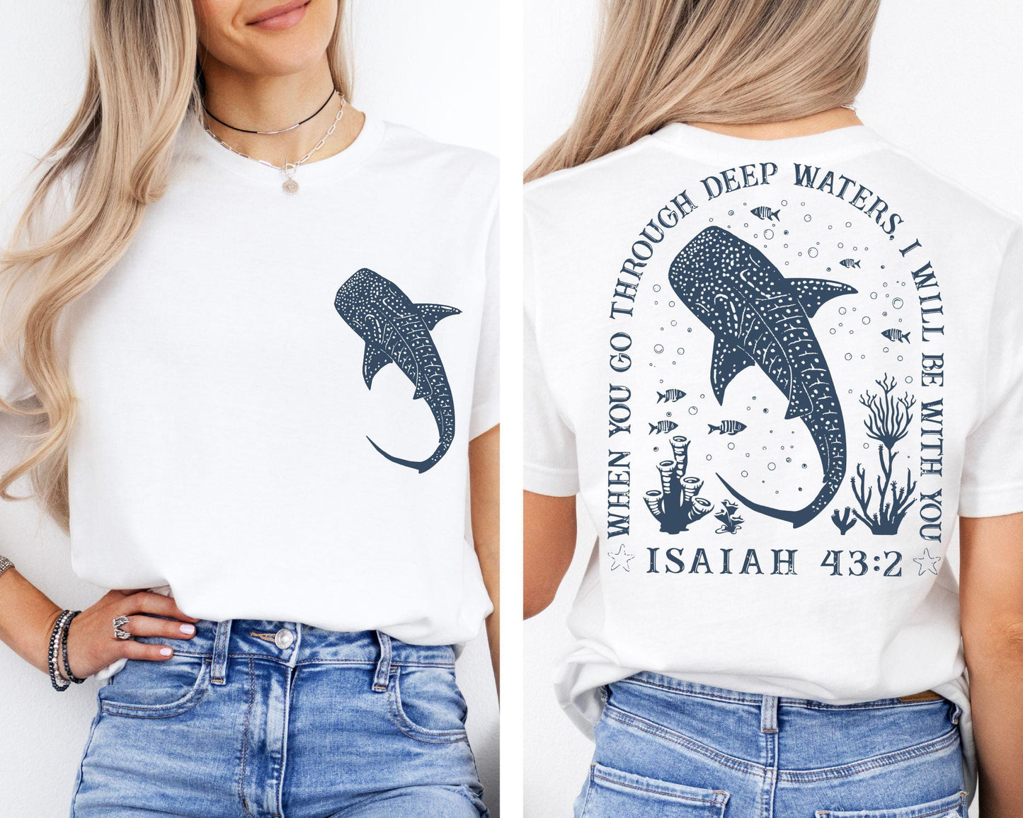 Whale Shark Tshirt Beachy Shirt Shark Shirt Jesus T shirt Beachy Tee Beachy Tee Summer T shirt Christian Ocean ShirtCoconut Girl Tee Graphic Tee – Fan Favorite · High-Quality Print
