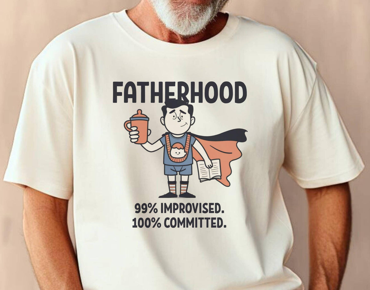 FATHERHOOD Shirt Funny Dad TShirt Fathers Day Gift New Dad Shirt Gift for New Dad First Time Dad Shirt New Dad Gift Graphic Tee – Bold Style · Great Gift For Fans