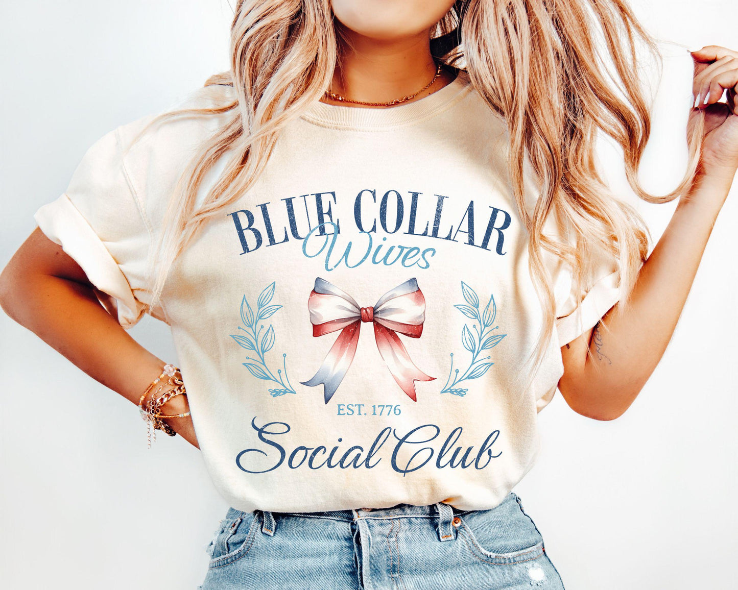 Blue Collar Wives Club Shirt Blue Collar Wife T shirt Gift for Wife Mothers Day Gift Wifey Shirt Spoiled Wife Shirt Trendy Women Gift Graphic Tee – Aesthetic Look · Trending Graphic Apparel