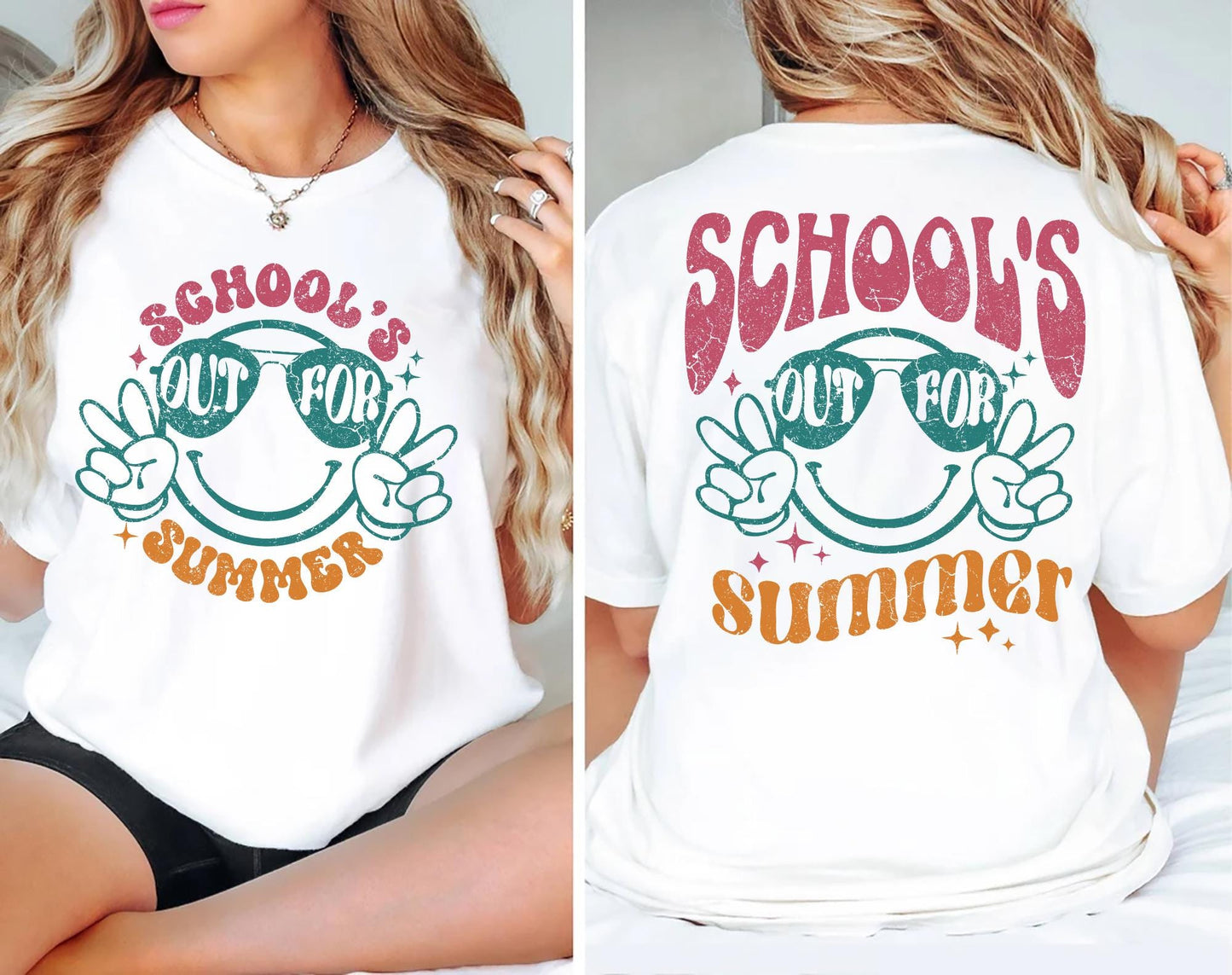 School39s Out for Summer Shirt Teacher Last Day of School Tee Retro End of School Year Summer Teacher Tee Happy Last Day Shirt School39s Out Graphic Tee – Warm & Stylish · Perfect For Daily Wear