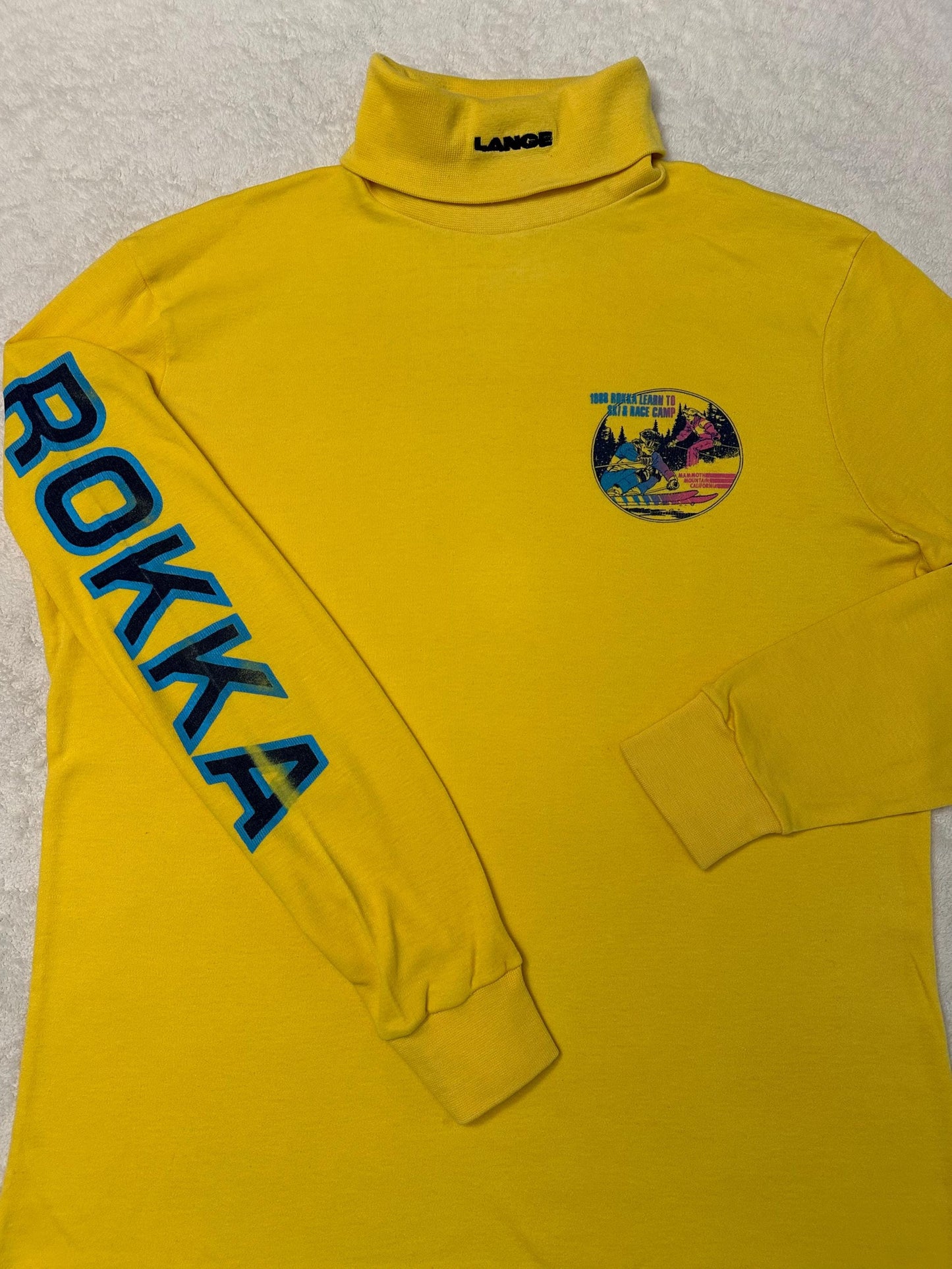 Vintage 1980s 80s Ski Race Camp Mammoth Mountain California Long Sleeve T Shirt M L Graphic Tee – Premium Graphic · Great Gift For Fans