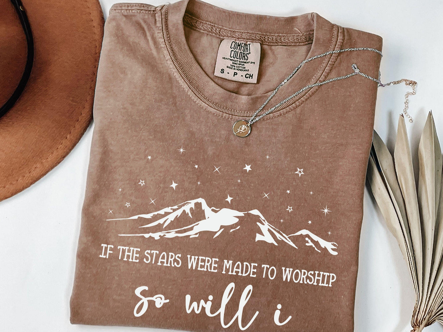 Religious Shirt If The Stars Were Made To Worship Shirt Christian Shirt Bible Verse Shirt Faith T shirts Graphic Tee – Everyday Comfort · Must-Have Style