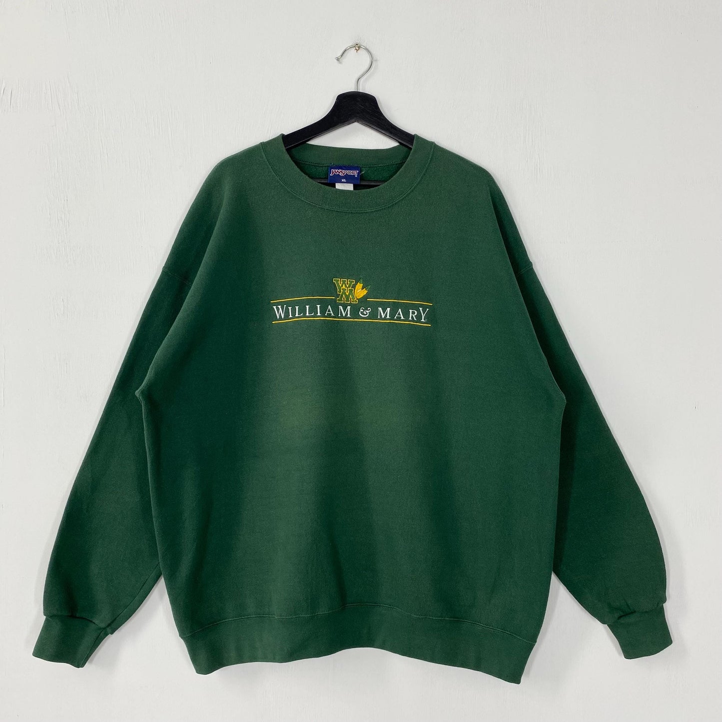 Vintage 90s College William Mary Sweatshirt William Mary Crewneck William Mary Sweater Pullover William Mary Tribe Embroidered Logo XLarge Sweatshirt – Easygoing Wear · Top Pick For Any Outfit