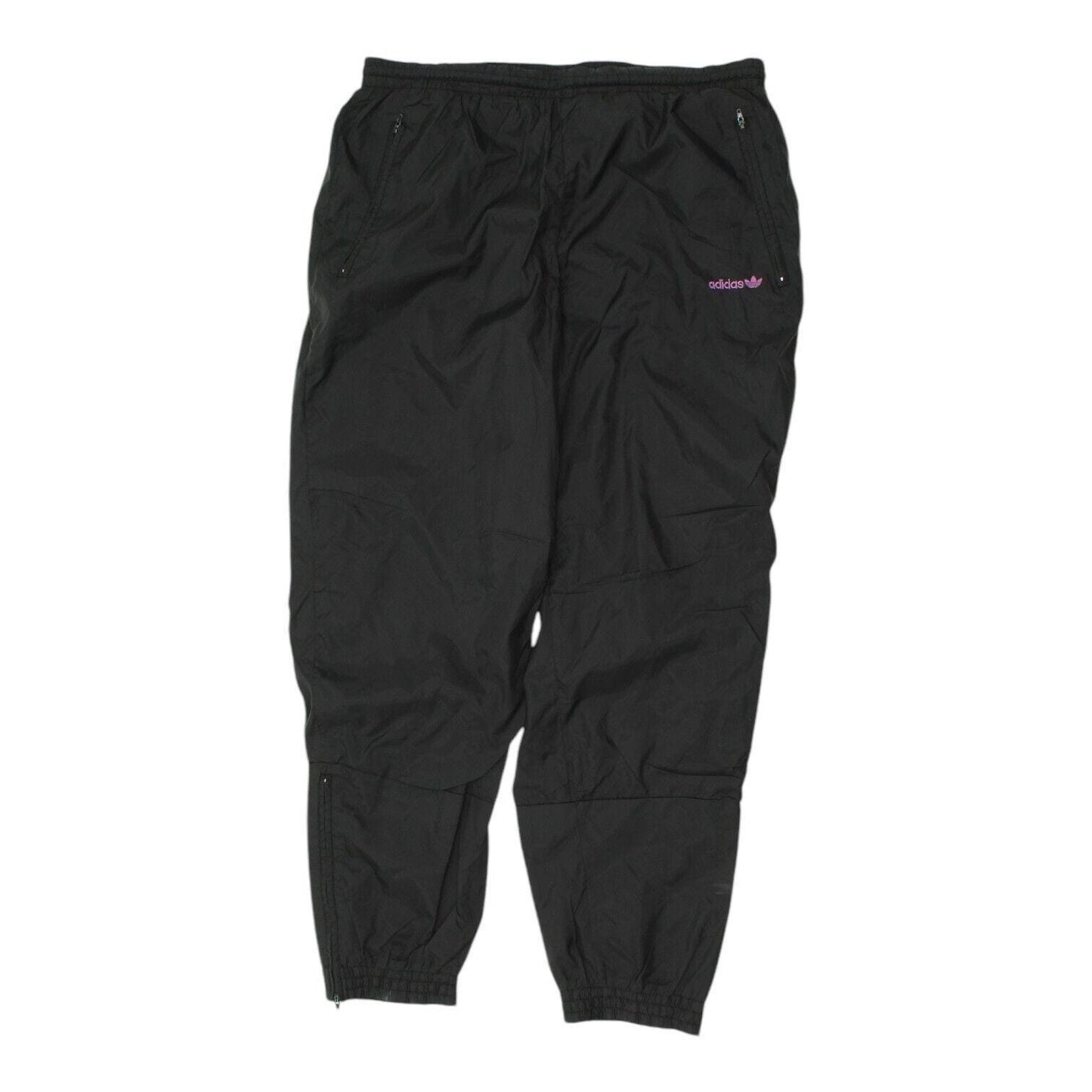 Adidas Black Tracksuit Bottoms Vintage Mens 90s Sportswear Sports Track Pants Graphic Tee – Cozy Vibes · Must-Have Style