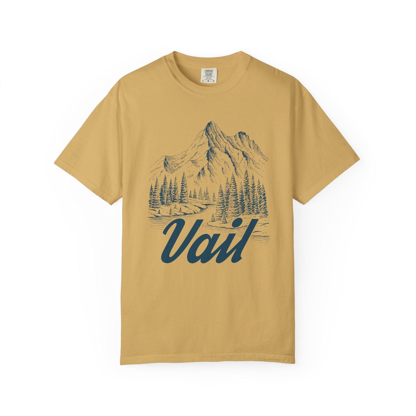 Vail Colorado Graphic Tee Mountain Illustration Vail T Shirt Graphic Tee – Easygoing Wear · Must-Have Style