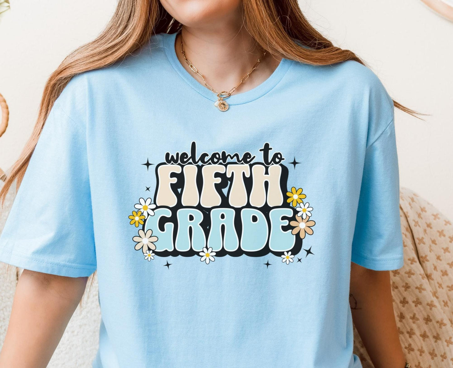 Fifth Grade Teacher Shirt Back to School Shirt 5th Grade Teacher Shirt Welcome to Fifth Grade Teacher Gift 5th Grade Teacher Team Shirts Graphic Tee – Premium Graphic · Must-Have Style