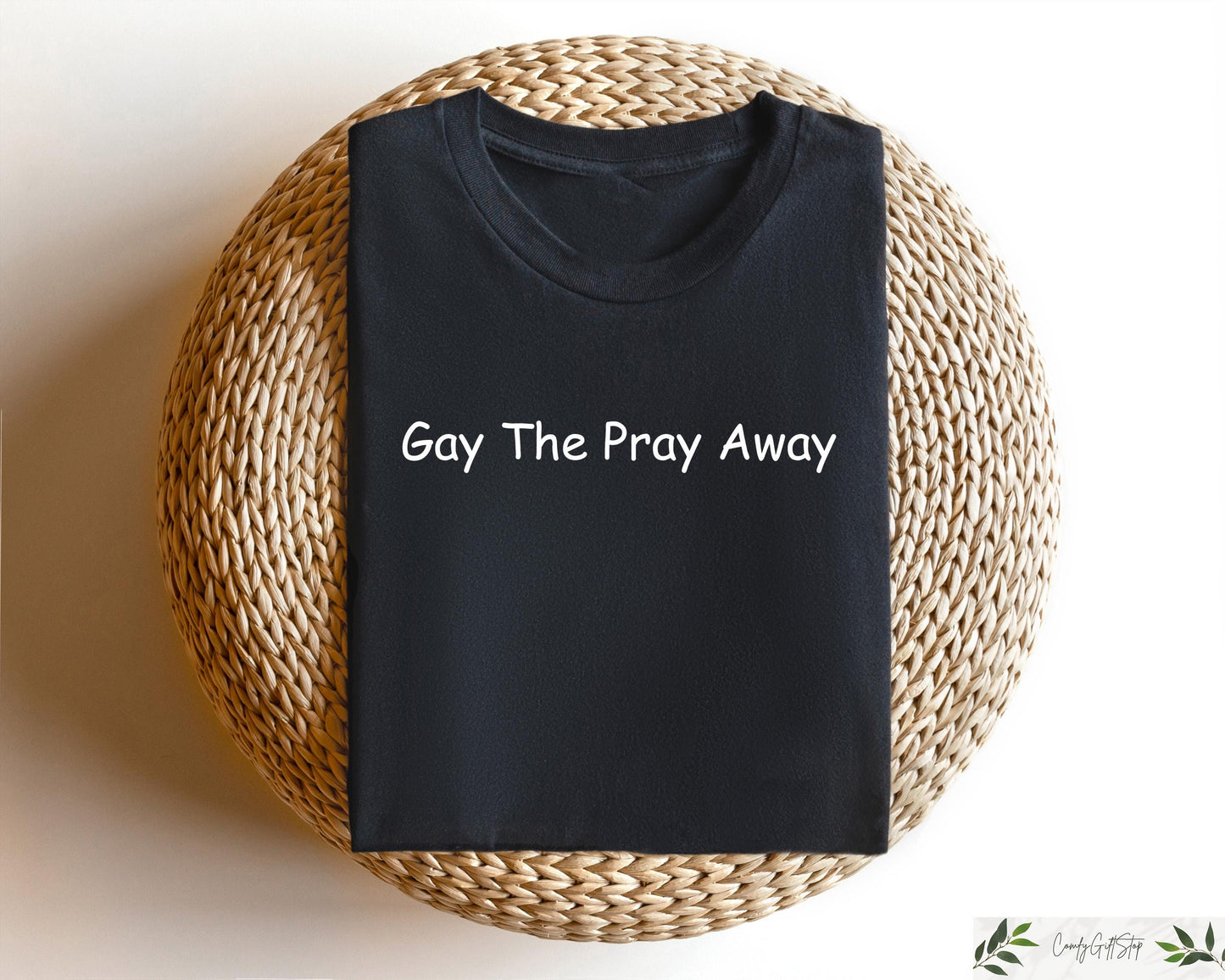 Retro Comfort LGBTQ Pride Shirt Gay The Pray Away T shirt Gay Rights Crewneck Pride Month Gift Funny LGBTQ Ally Shirt Human Rights Tee Graphic Tee – Warm & Stylish · Great Gift For Fans