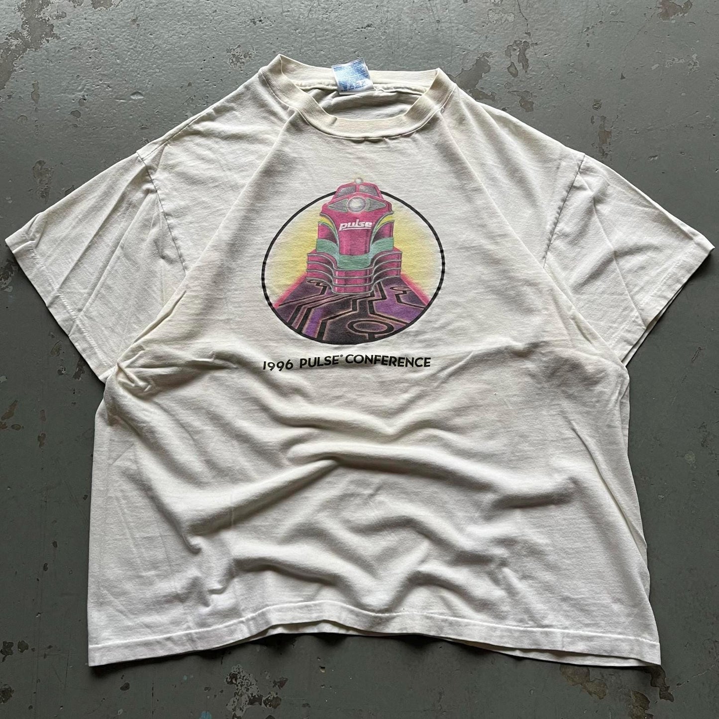 Vintage 90s Pulse Techno Technology Grunge Graphic Shirt Graphic Tee – Fan Favorite · Top Pick For Any Outfit