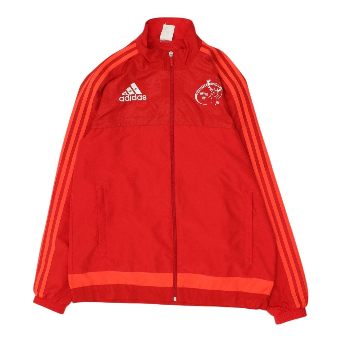 Munster Rugby Track Jacket Adidas Mens Red Full Zip Sportswear Training Top Graphic Tee – Everyday Comfort · Trending Graphic Apparel