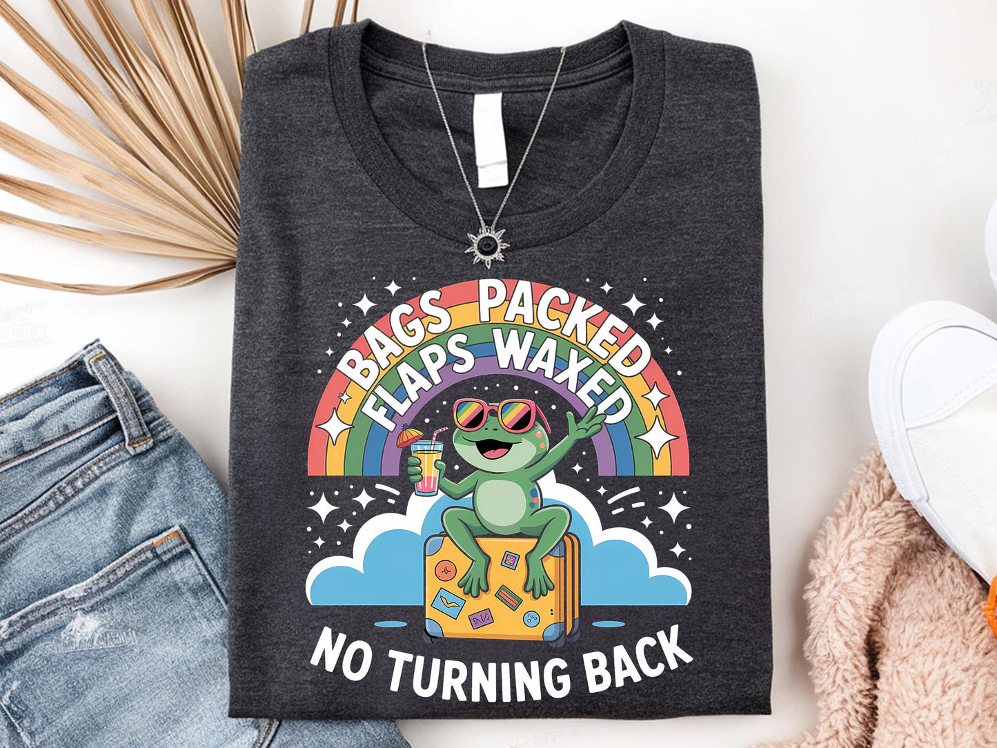 Bags Packed Flaps Waxed No Turning Back Shirt Embarrassing Shirt Girls Trip Funny Shirts Inappropriate Girls Trip Shirts Dirty Funny Tote Bag – Easygoing Wear · Perfect For Daily Wear