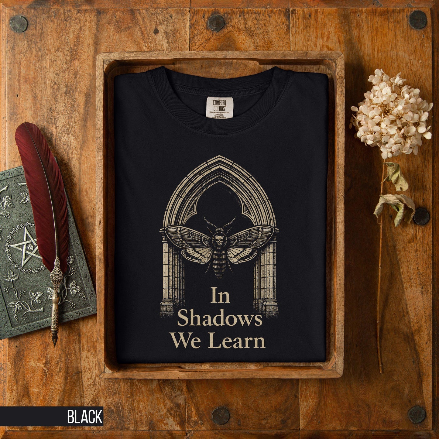 Dark Academia Shirt Gothic Clothes Moth Shirt Dark Vintage Art Whimsigoth Top Skull Shirt Skeleton Tee Book Lover Shirt Dark Gift Graphic Tee – Easygoing Wear · Must-Have Style