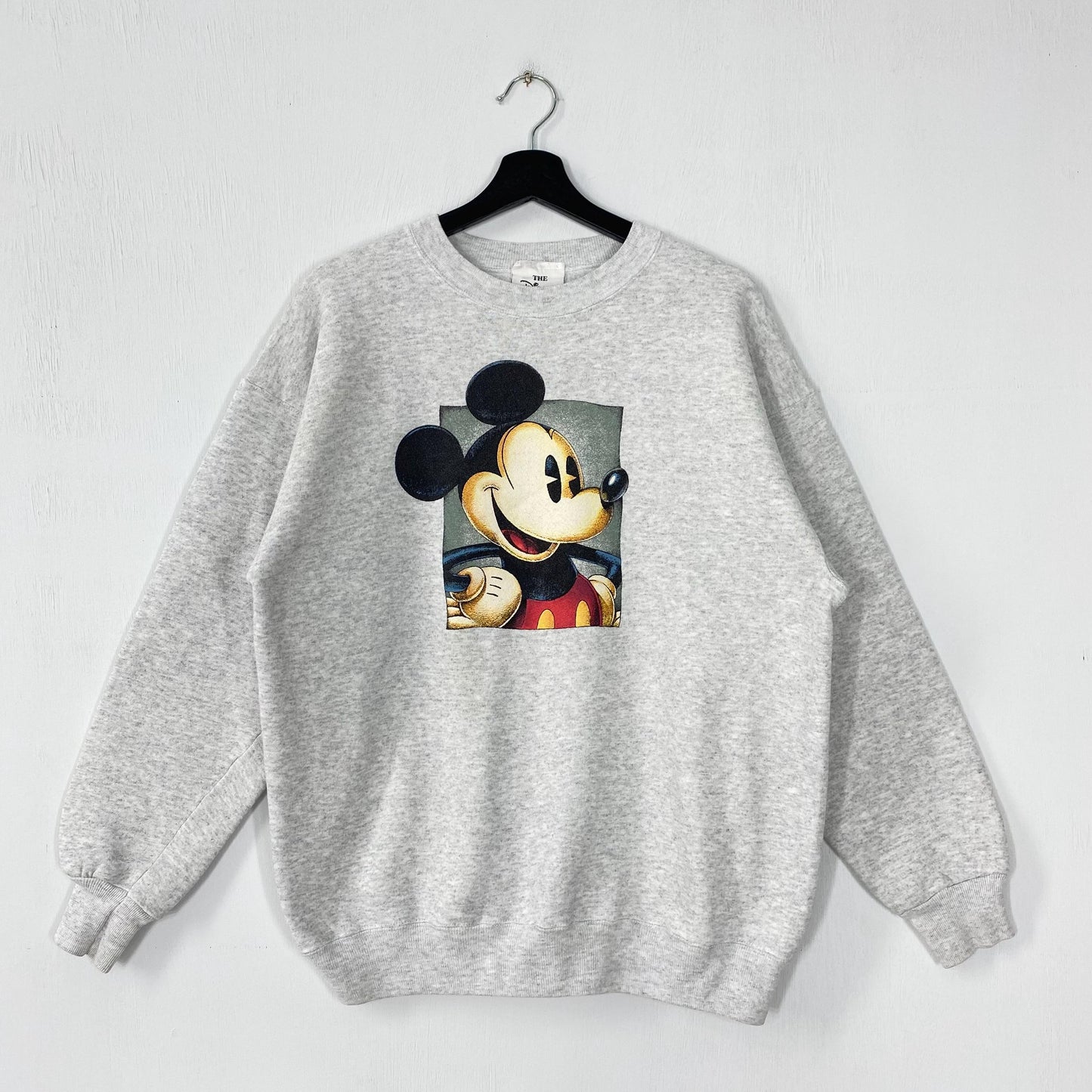 Vintage 90s Mickey Mouse Sweatshirt Mickey Crewneck Goofy Pluto Sweater Pullover Donald Duck Minnie Mouse Print Logo Grey Medium Sweatshirt – Cozy Vibes · Perfect For Daily Wear