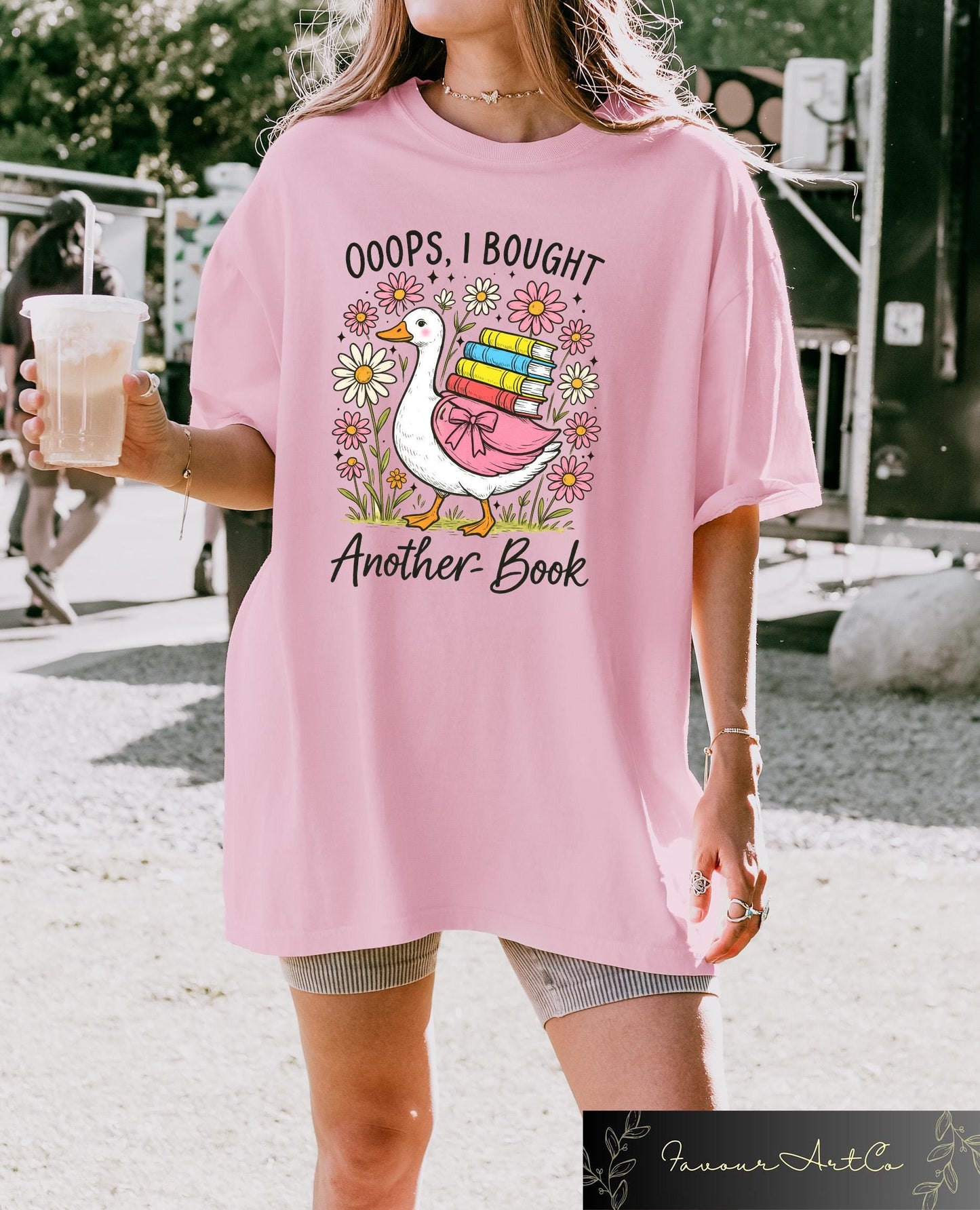 Retro Comfort Goose Shirt Oops I Bought Another Book Goose T shirt Book Lover Sweatshirt Funny Reader Gift Bookish Goose Tee Sweatshirt – Feel-Good Design · Trending Graphic Apparel