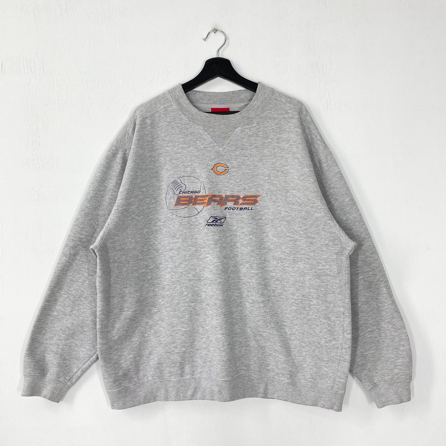 Vintage Chicago Bears Sweatshirt Chicago Bears Crewneck Chicago Bears Sweater Pullover Sportswear NFL Chicago Bears Embroidered Logo XLarge Sweatshirt – Warm & Stylish · Trending Graphic Apparel