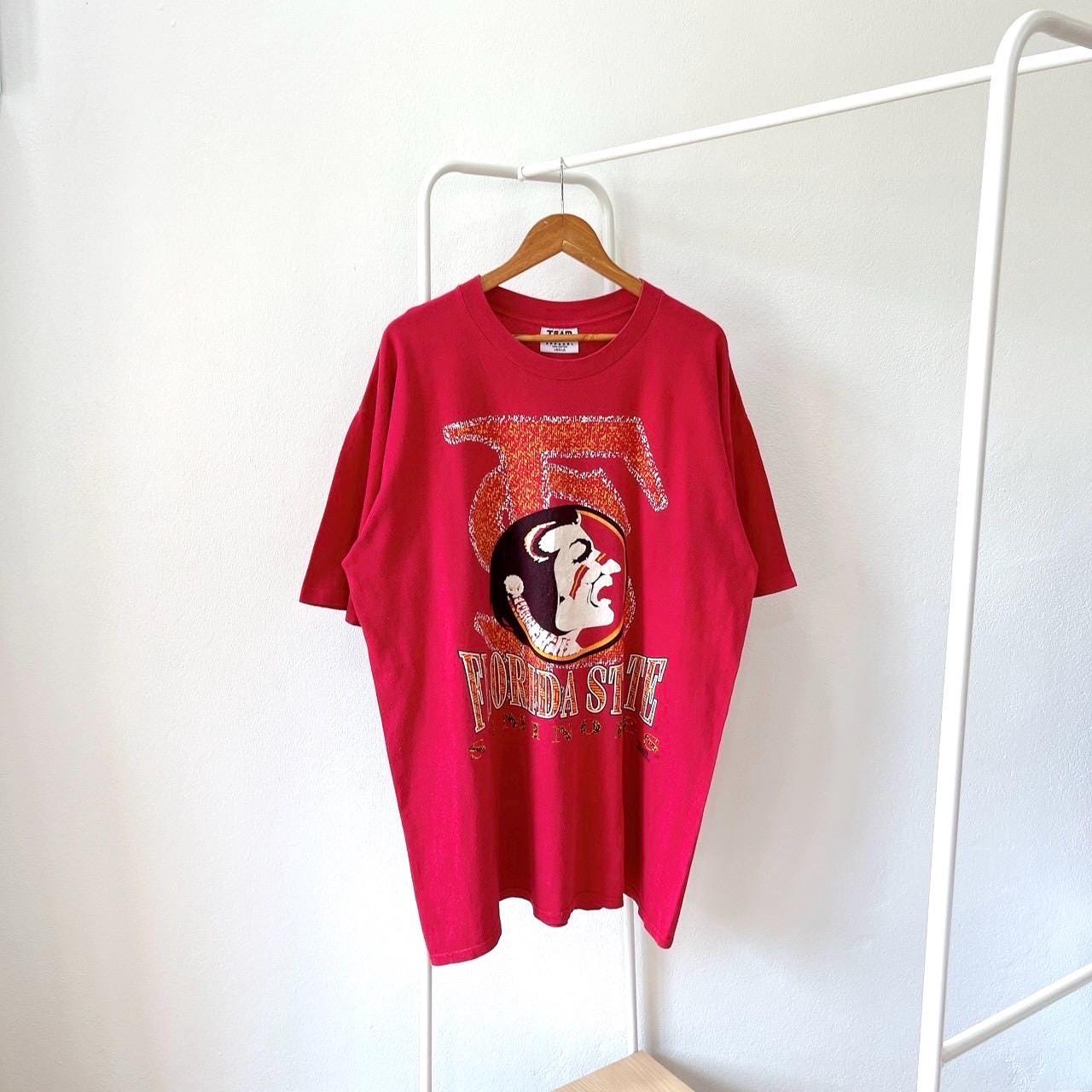 Vintage 90s Florida State FSU Seminoles vintage Team edition apparel red t shirt XL Graphic Tee – Easygoing Wear · Trending Graphic Apparel