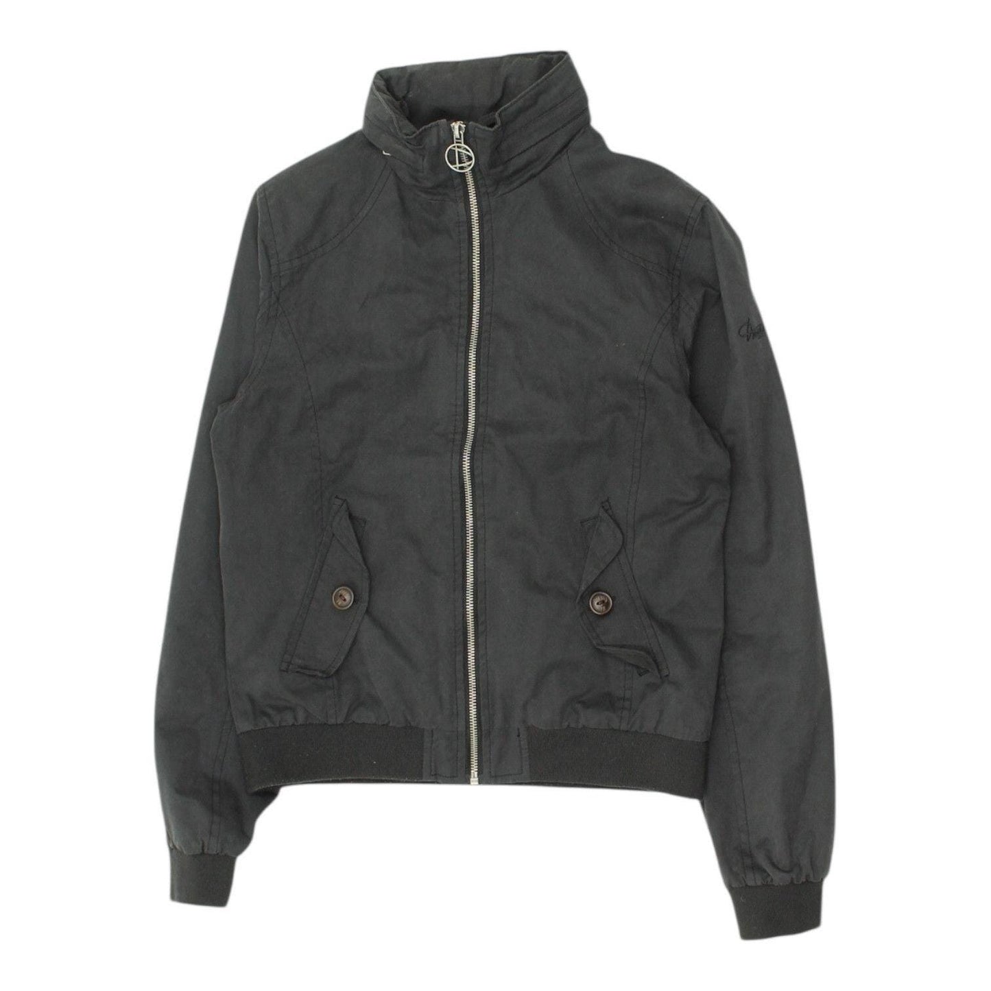 Diesel Womens Grey Jacket Vintage Designer Full Zip Bomber Style Outerwear Graphic Tee – Fan Favorite · Perfect For Daily Wear