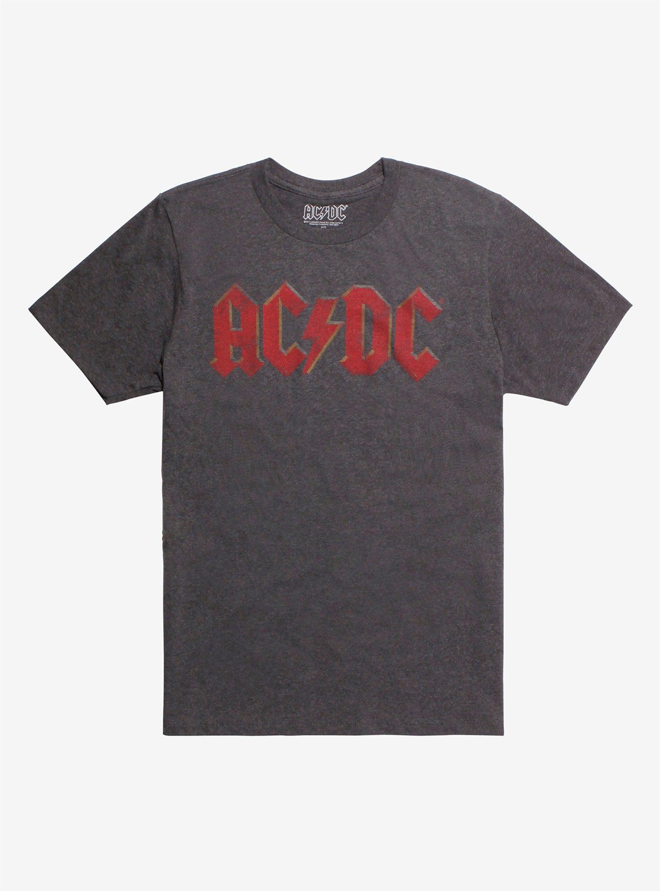AC DC Faded Logo T-Shirt | Trending Graphic Tee For Fans