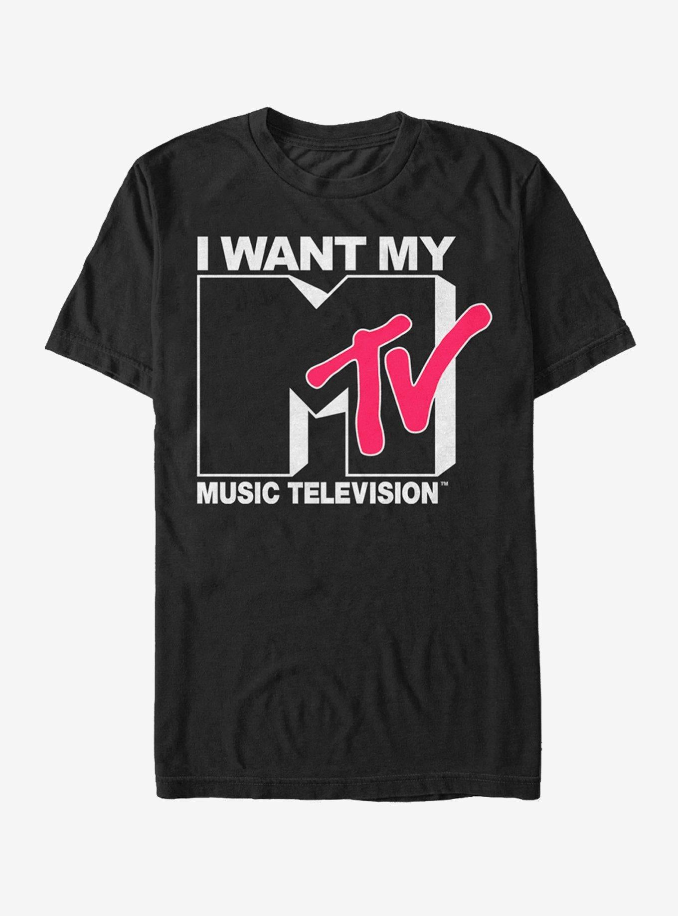 MTV I Want My Music Television T-Shirt | Trending Graphic Tee For Fans