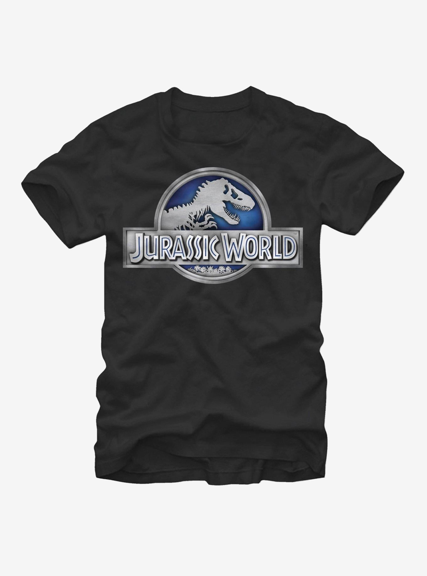 Jurassic World Blue Logo T-Shirt | Trending Graphic Tee For Fans