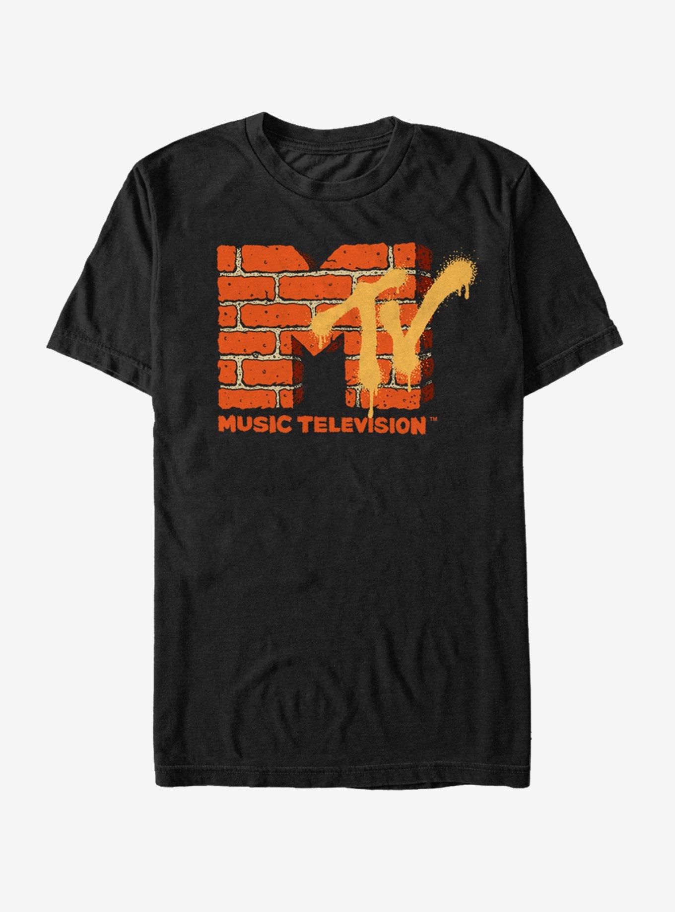 MTV Brick Logo T-Shirt | Trending Graphic Tee For Fans