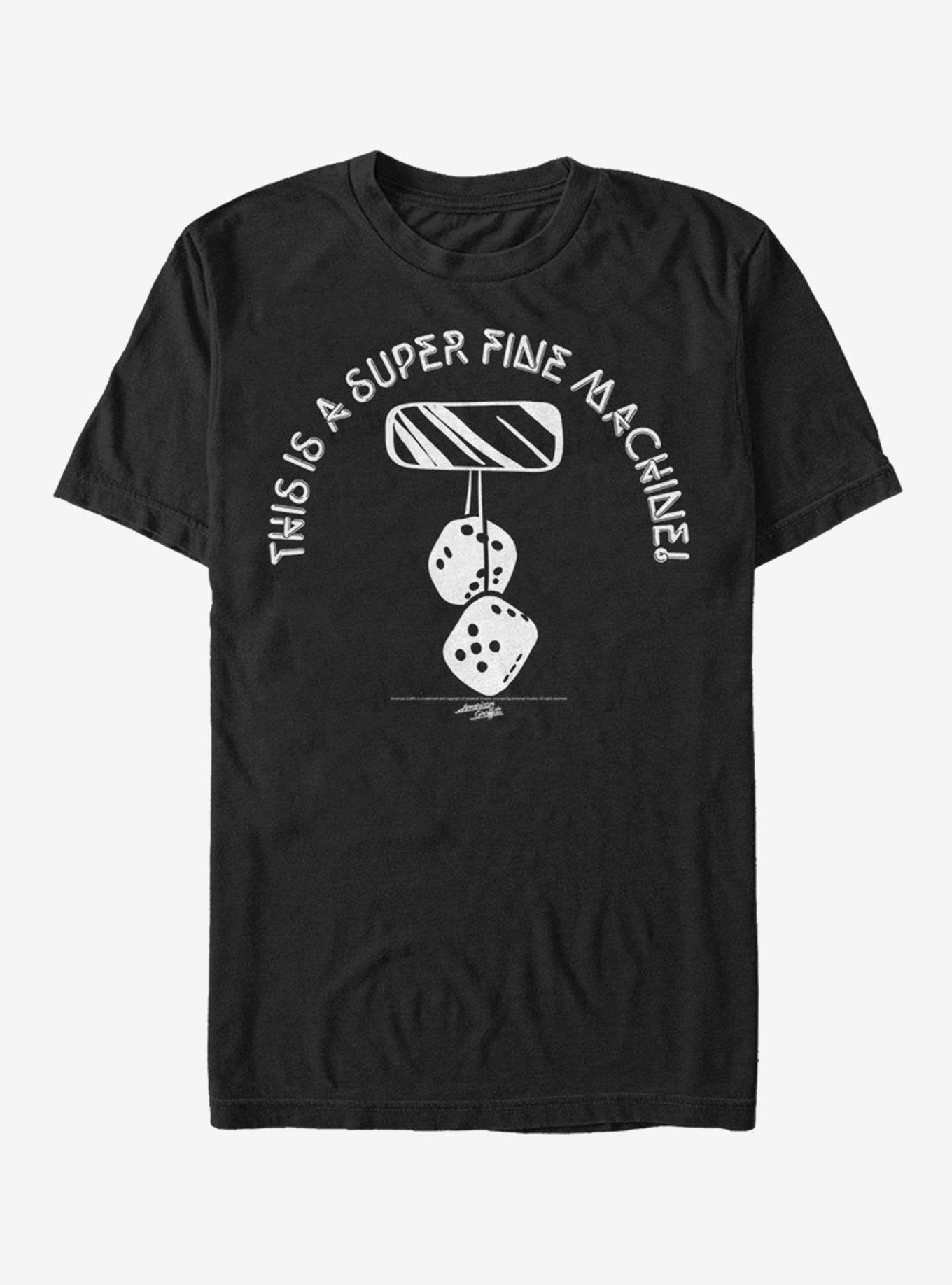 American Graffiti Super Fine Machine T-Shirt | Trending Graphic Tee For Fans