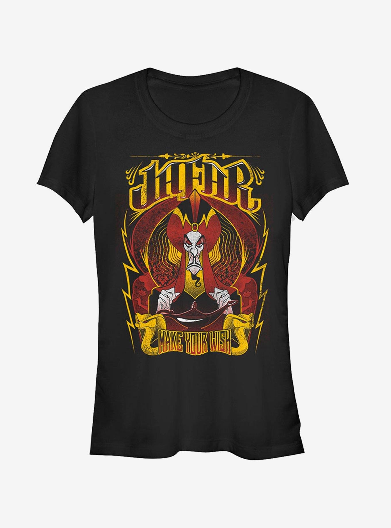 Disney Jafar Flame Wish Girls T-Shirt | Trending Graphic Tee For Fans