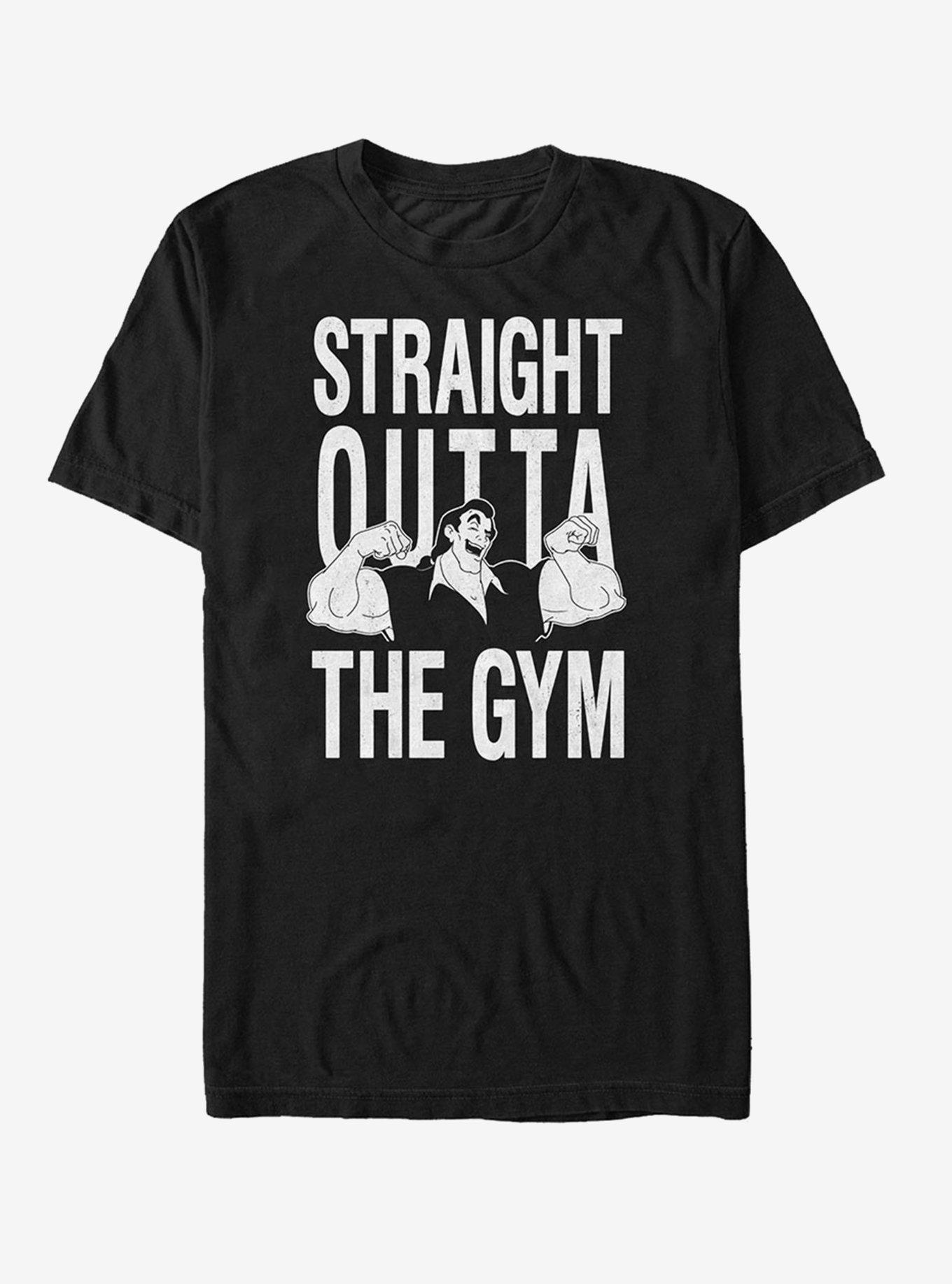Disney Gaston Gym T-Shirt | Trending Graphic Tee For Fans