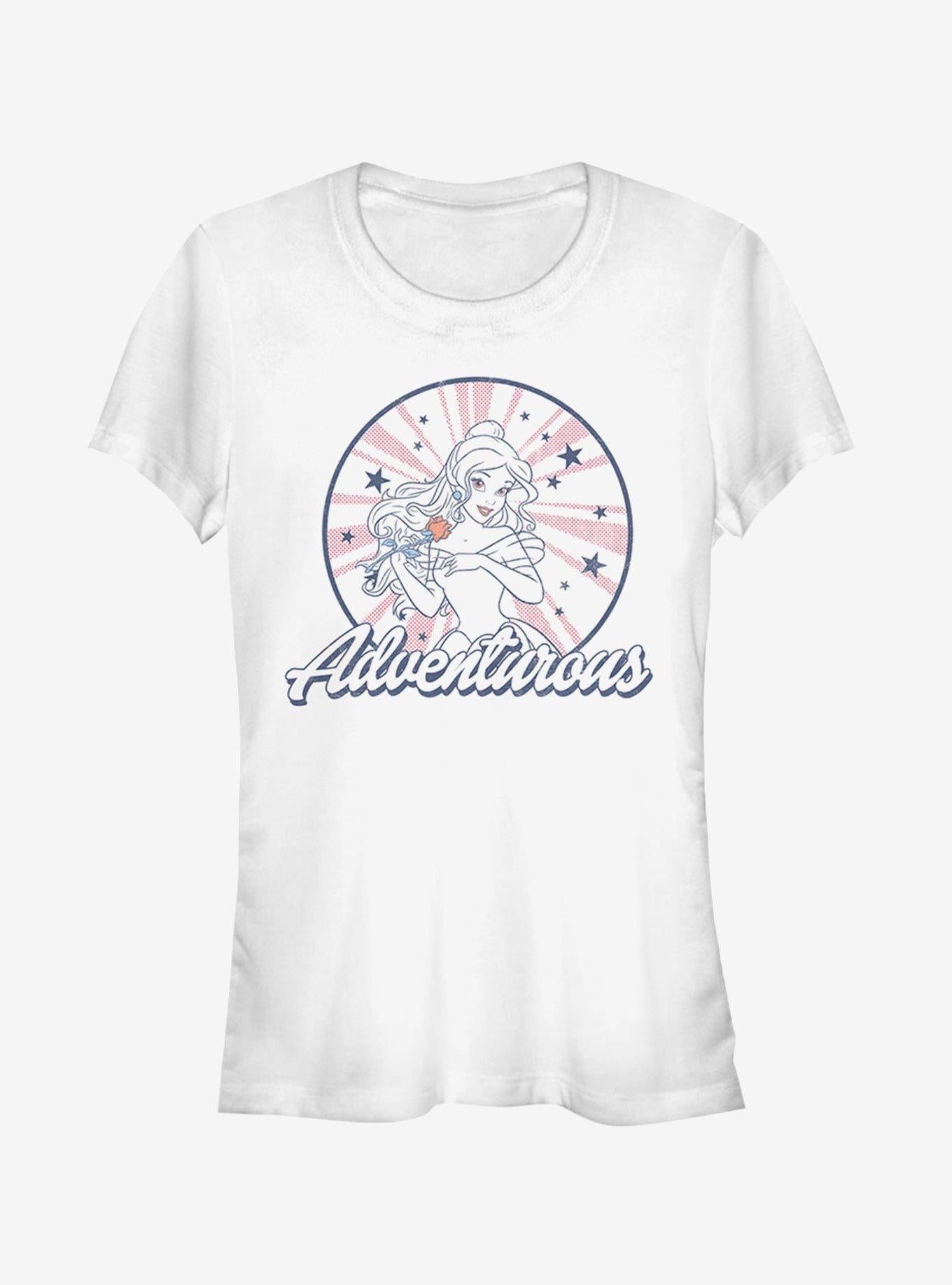 Beauty And The Beast Stars Adventurous Belle Girls T-Shirt | Trending Graphic Tee For Fans
