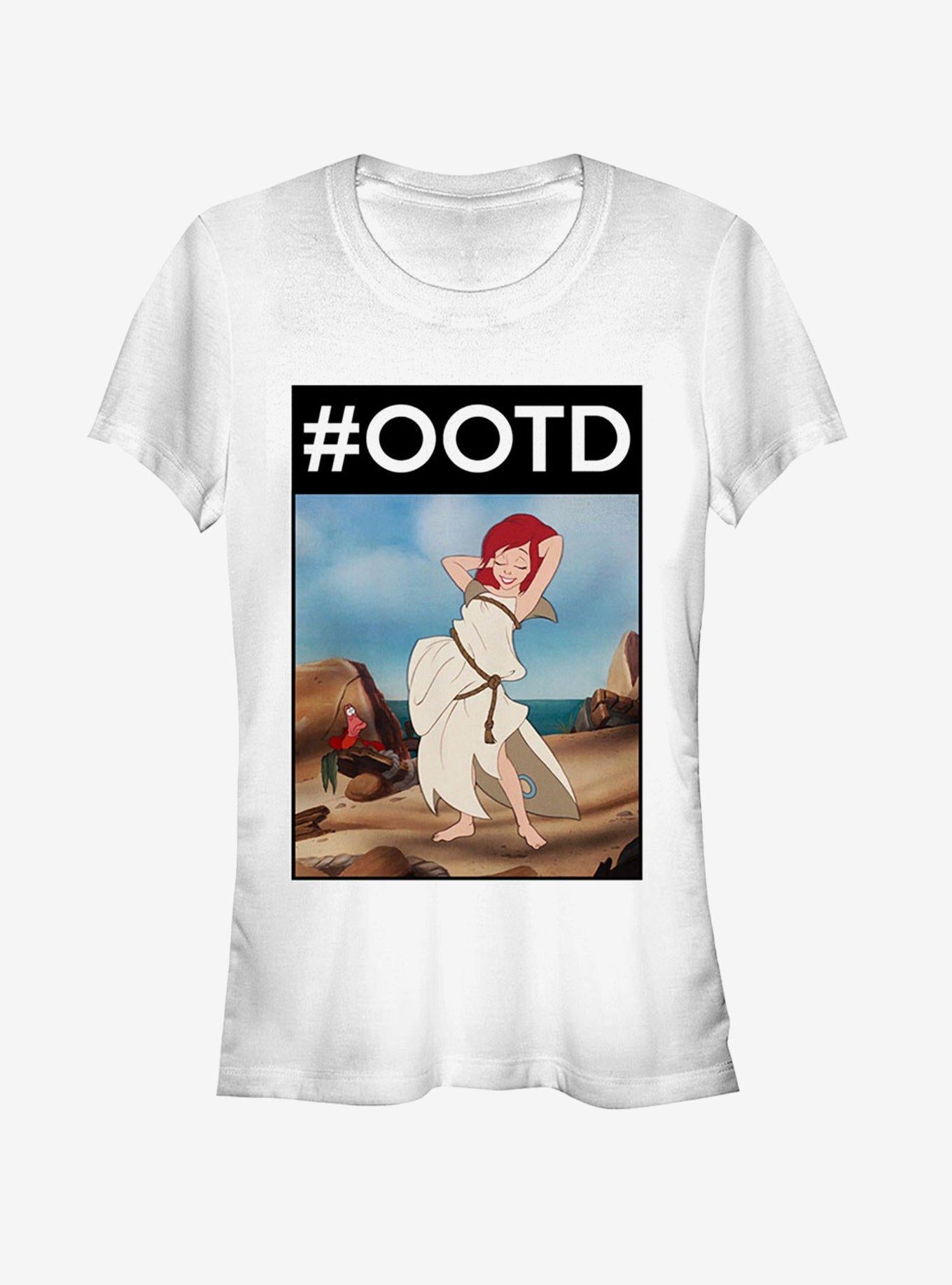 Disney Ariel OOTD Girls T-Shirt | Trending Graphic Tee For Fans